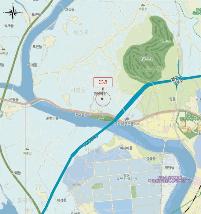 광주 광산구 서봉동 임야 경매 물건 사진 5 · 2025타경5030