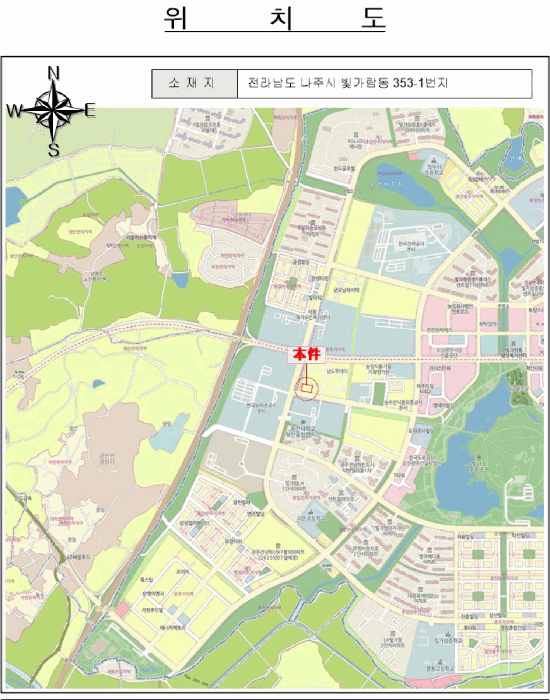 전남 나주시 빛가람동 공장/지식산업센터 경매 물건 사진 3 · 2025타경5313