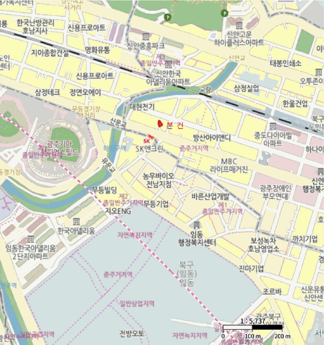광주 북구 신안동 업무시설 경매 물건 사진 4 · 2025타경6651