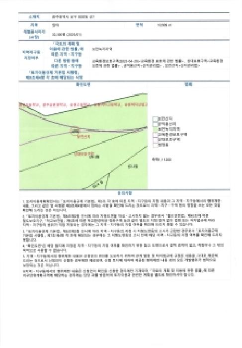 광주 남구 임암동 임야 경매 물건 사진 4 · 2026타경30207