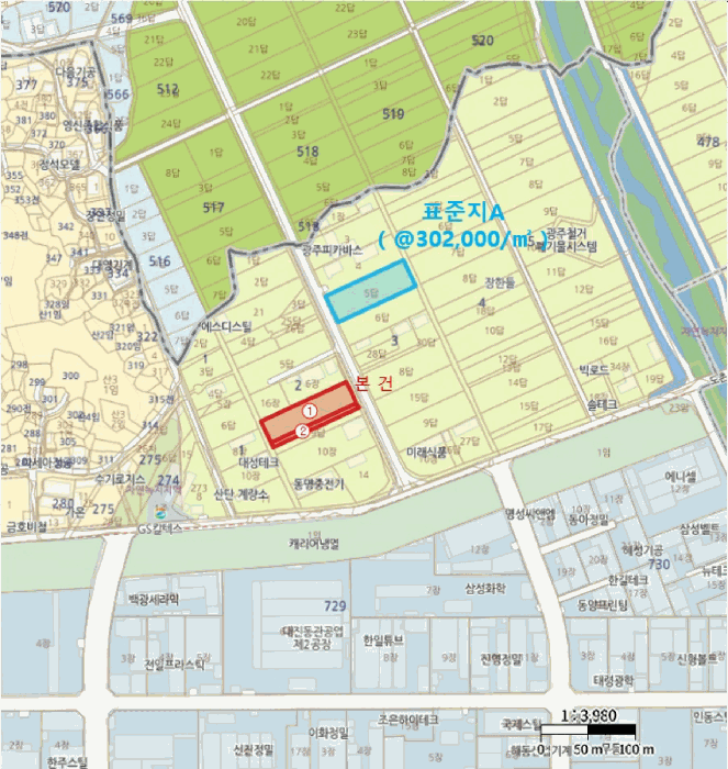 광주 광산구 안청동 답 경매 물건 사진 4 · 2026타경30305