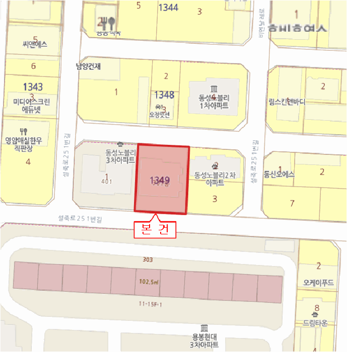 북구 용봉동 상가,오피스텔,근린시설 경매 물건 사진 5 · 2026타경30347