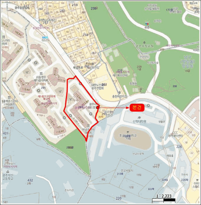광주 남구 서동 상가,오피스텔,근린시설 경매 물건 사진 5 · 2026타경30524