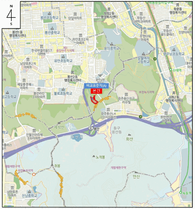 남구 봉선동 임야 경매 물건 사진 4 · 2026타경31047