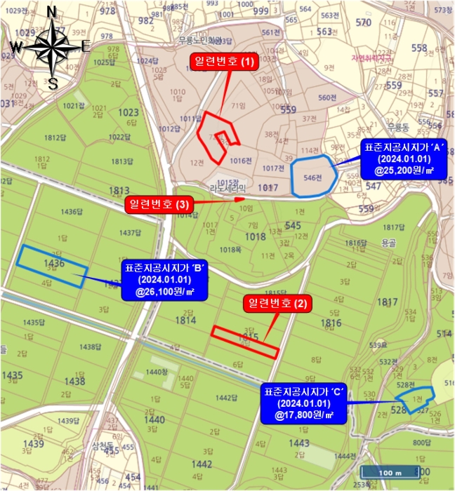전남 무안군 일로읍 답 경매 물건 사진 6 · 2024타경54083