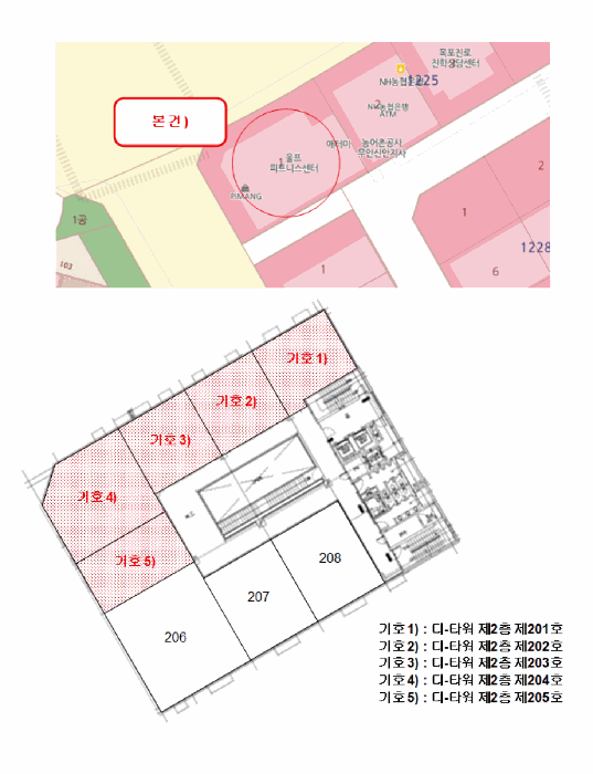 전남 목포시 옥암동 근린생활시설 경매 물건 사진 3 · 2025타경450
