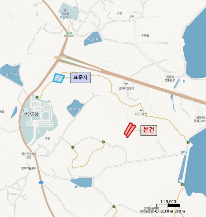 전남 신안군 압해읍 임야 경매 물건 사진 3 · 2025타경486