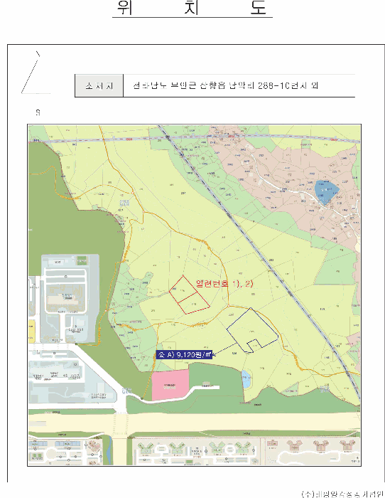 전남 무안군 삼향읍 임야 경매 물건 사진 3 · 2025타경51221