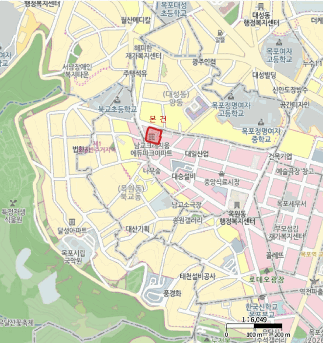 전남 목포시 남교동 아파트 경매 물건 사진 3 · 2025타경51687