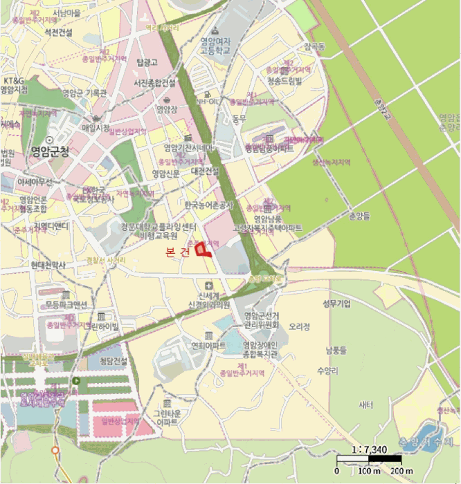 전남 영암군 영암읍 대지 경매 물건 사진 5 · 2025타경51780