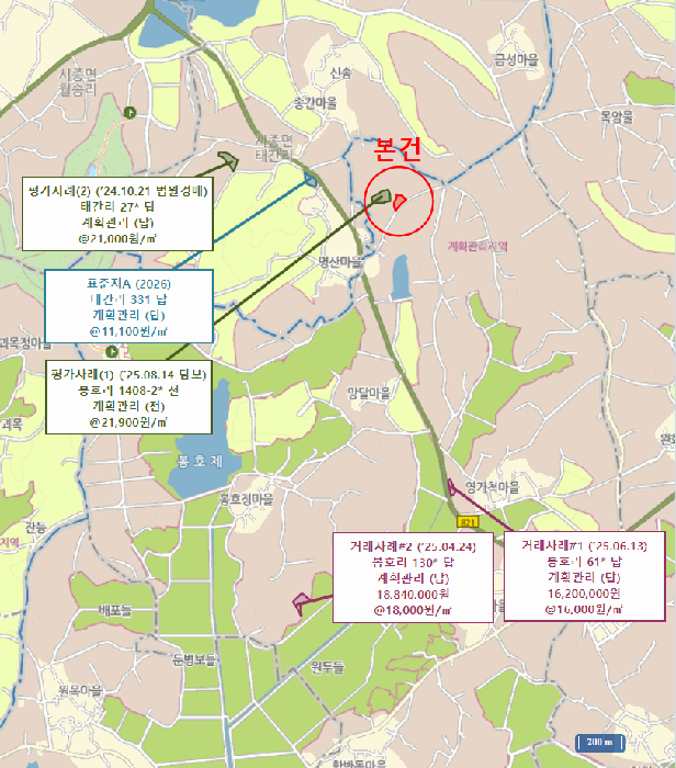전남 영암군 도포면 전답 경매 물건 사진 5 · 2026타경50010