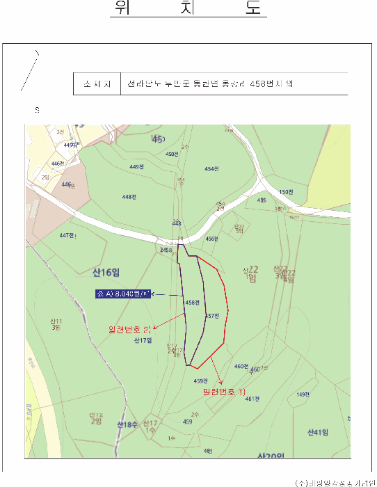 전남 무안군 몽탄면 전답 경매 물건 사진 3 · 2026타경50015