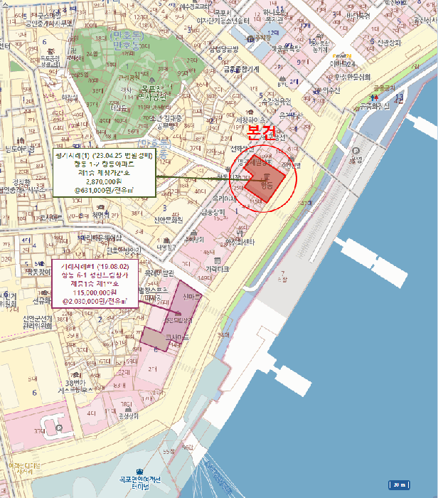 전남 목포시 항동 상가,오피스텔,근린시설 경매 물건 사진 2 · 2026타경50025