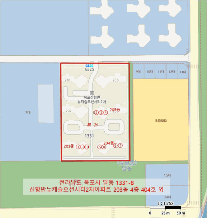 전남 목포시 달동 아파트 경매 물건 사진 4 · 2026타경50028