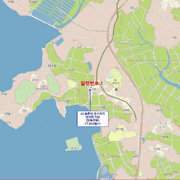전남 목포시 달동 임야 경매 물건 사진 5 · 2026타경50067