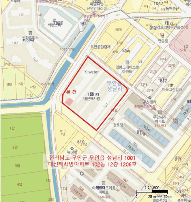 전남 무안군 무안읍 아파트 경매 물건 사진 2 · 2026타경50179