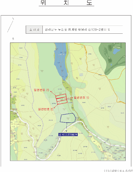 전남 무안군 청계면 임야 경매 물건 사진 5 · 2026타경50188