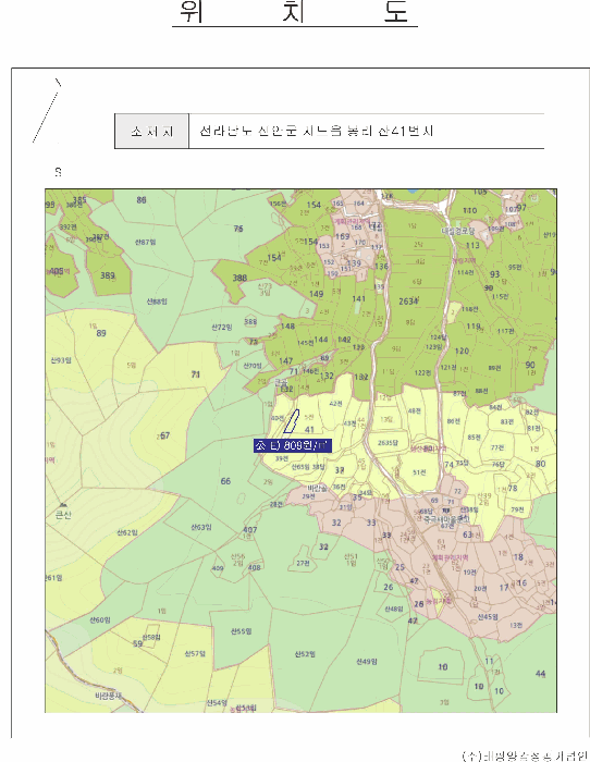 전남 신안군 지도읍 임야 경매 물건 사진 6 · 2026타경50296