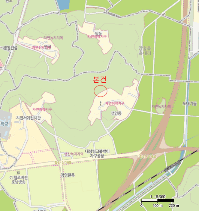 전남 장흥군 장흥읍 대지 경매 물건 사진 3 · 2026타경5032