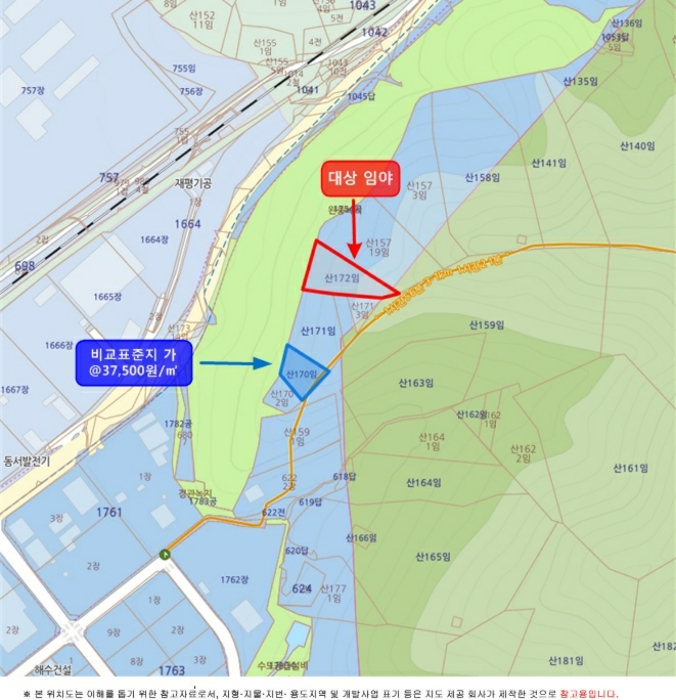 전남 여수시 중흥동 임야 경매 물건 사진 3 · 2024타경51547