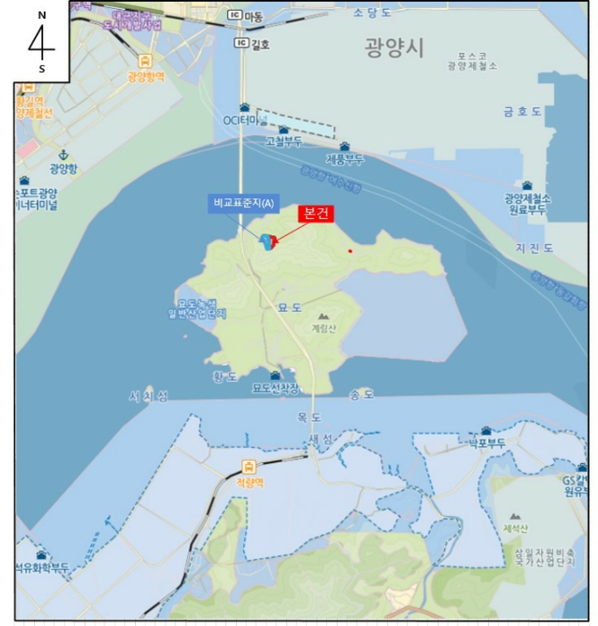 전남 여수시 묘도동 임야 경매 물건 사진 4 · 2024타경63199