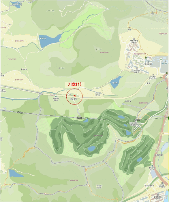 전남 여수시 봉계동 대지 경매 물건 사진 3 · 2025타경52151