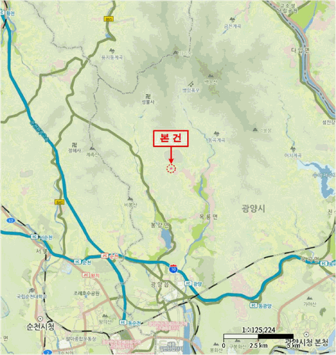 전남 광양시 옥룡면 답 경매 물건 사진 5 · 2025타경52356