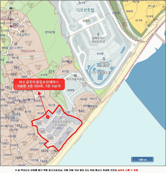 전남 여수시 소호동 연립주택,다세대,빌라 경매 물건 사진 5 · 2025타경52476