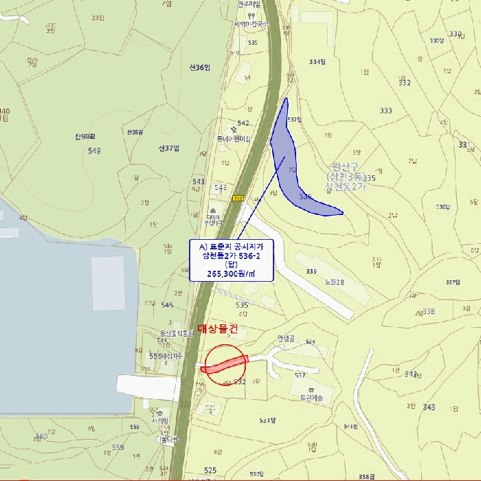 전북 전주시 완산구 대지,임야,전답 경매 물건 사진 3 · 2026타경12