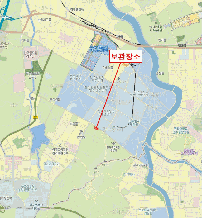 덕진구 우아동2가 덤프트럭 경매 물건 사진