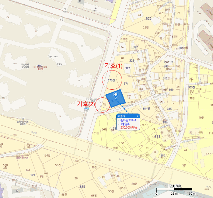 전북 익산시 송학동 대지 경매 물건 사진 5 · 2025타경21013