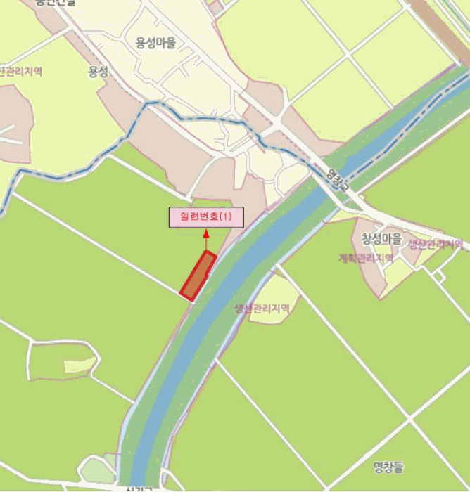 전북 군산시 임피면 전답 경매 물건 사진