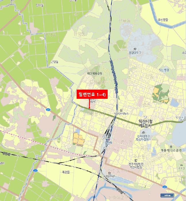 전북 익산시 상가,오피스텔,근린시설 경매 물건 사진 2 · 2025타경525