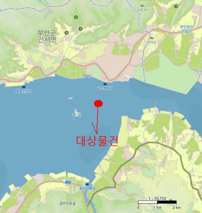 전북 고창군 부안면 어업권 경매 물건 사진 3 · 2024타경1294
