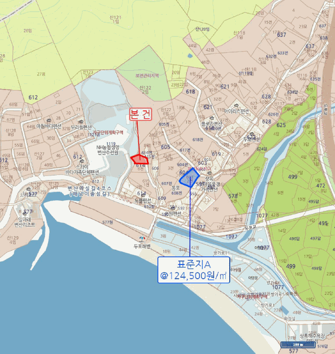전북 부안군 변산면 전 경매 물건 사진 3 · 2025타경30510