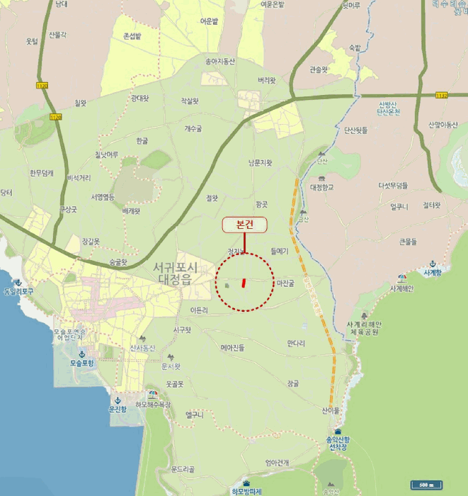 제주 서귀포시 대정읍 전 경매 물건 사진 3 · 2025타경1267