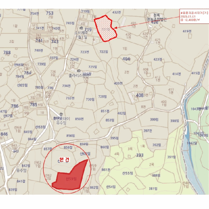 제주 제주시 애월읍 임야 경매 물건 사진 5 · 2025타경8637