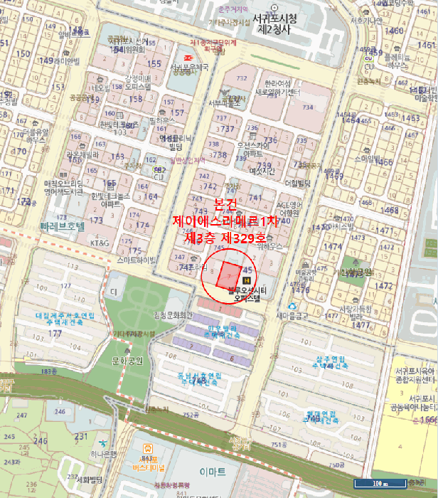 제주 서귀포시 법환동 상가,오피스텔,근린시설 경매 물건 사진 4 · 2026타경10366