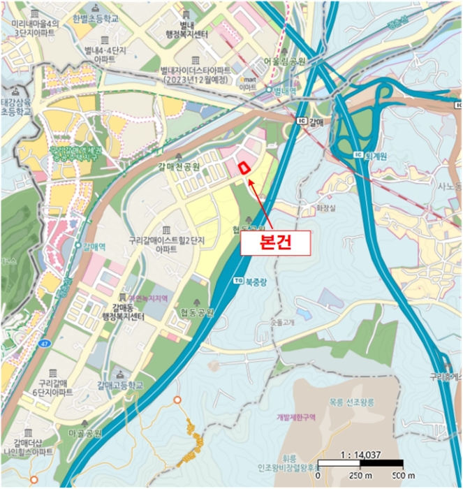 경기 구리시 갈매동 오피스텔 경매 물건 사진 4 · 2023타경79265