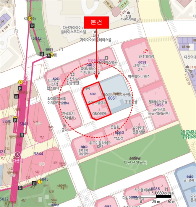 경기 남양주시 다산동 오피스텔 경매 물건 사진 2 · 2024타경85601