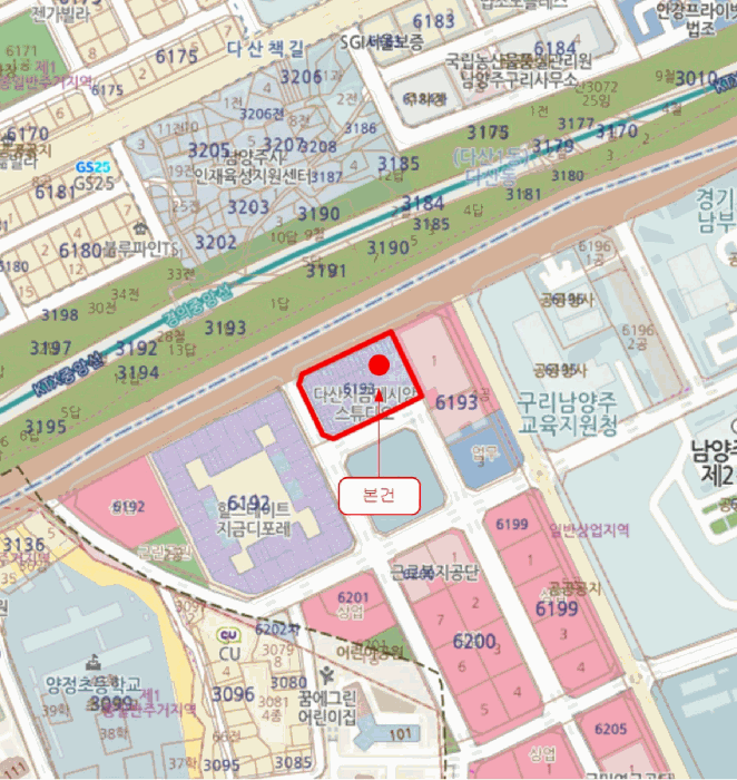경기 남양주시 다산동 상가,오피스텔,근린시설 경매 물건 사진 6 · 2025타경3354