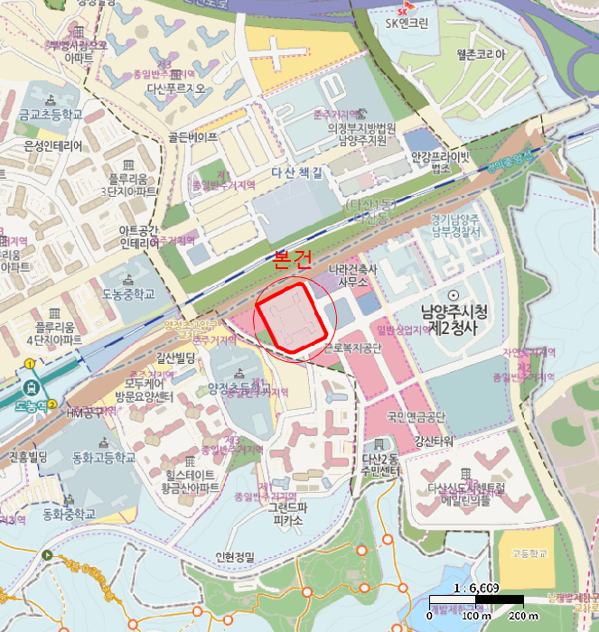 경기 남양주시 다산동 상가,오피스텔,근린시설 경매 물건 사진 3 · 2025타경3408
