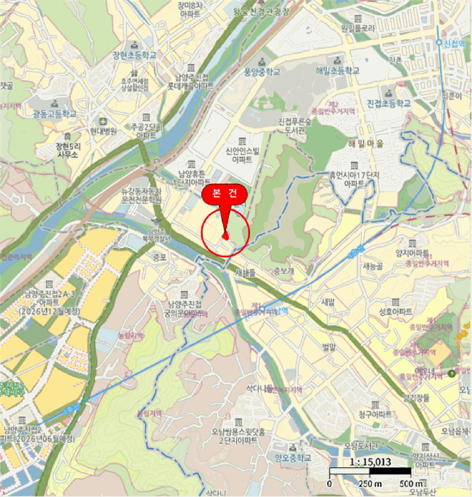 경기 남양주시 진접읍 답 경매 물건 사진 3 · 2025타경71856