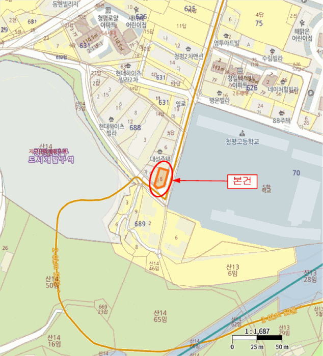 경기 가평군 청평면 다세대 경매 물건 사진 2 · 2025타경72067