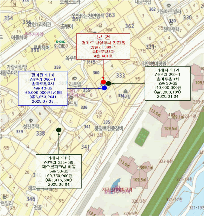 경기 남양주시 진접읍 다세대 경매 물건 사진 4 · 2025타경72269
