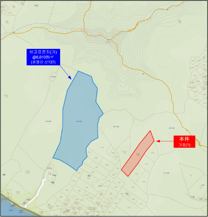 경기 가평군 청평면 임야 경매 물건 사진 6 · 2025타경72661