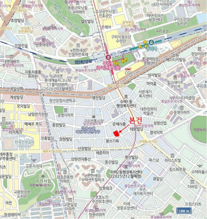 경기 구리시 수택동 대지 경매 물건 사진 4 · 2025타경72854