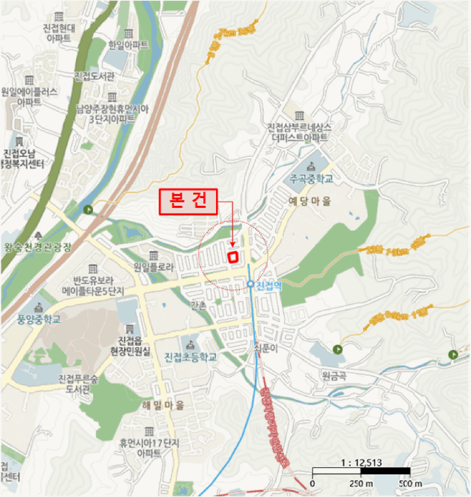 경기 남양주시 진접읍 근린생활시설 경매 물건 사진 2 · 2025타경744