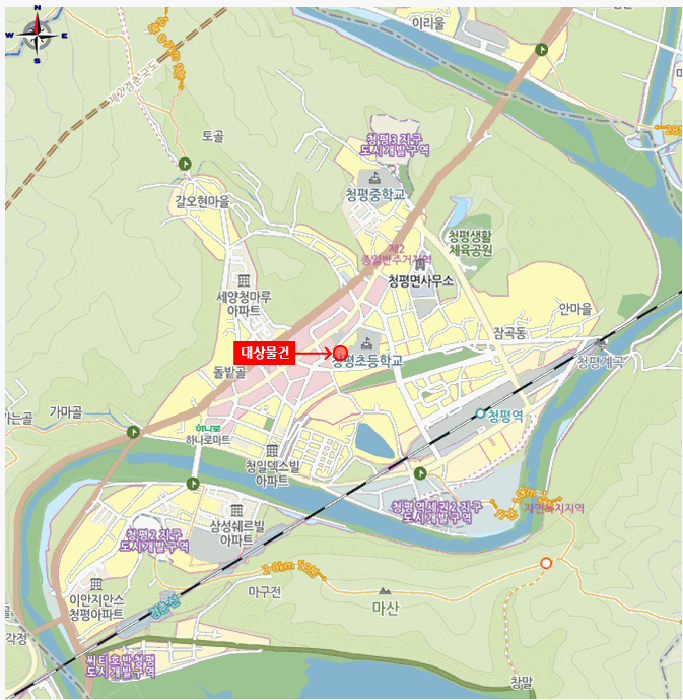 경기 가평군 청평면 상가,오피스텔,근린시설 경매 물건 사진 2 · 2026타경20216