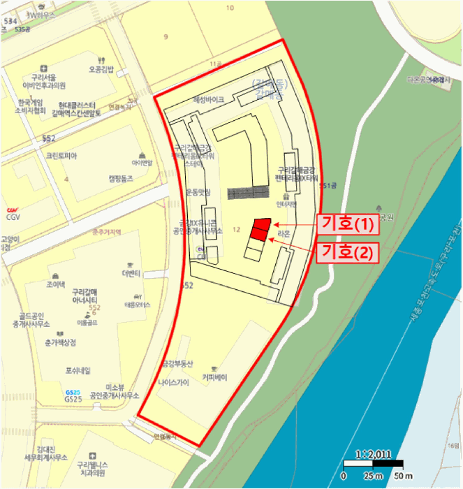 경기 구리시 갈매동 근린시설 경매 물건 사진 2 · 2026타경64